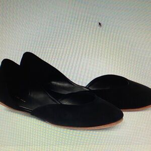 The Row Gemma Suede Ballet Flats